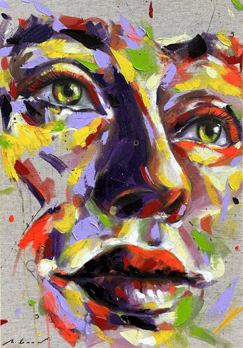 Awake (In a Sleeping World) van Milenna Saraiva, Schilderij te koop op Singulart