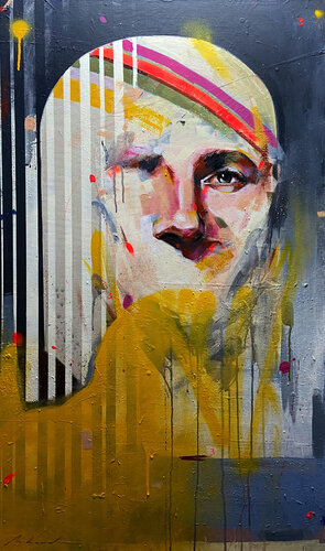 Contemplation di Milenna Saraiva, Pittura in vendita su Singulart