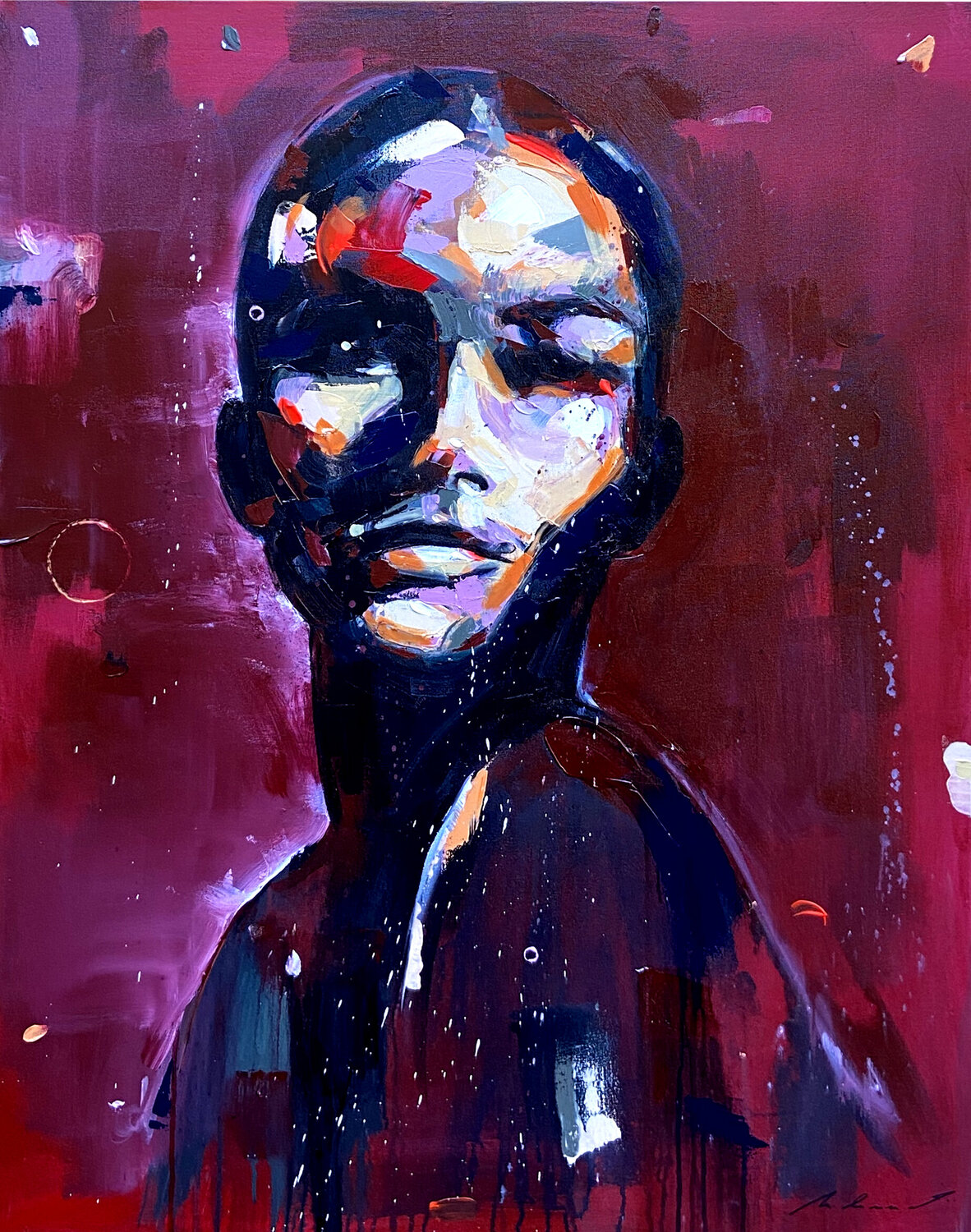 The Artist #22, 2025 Milenna Saraiva Originalgemälde zu verkaufen