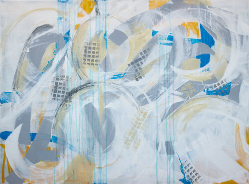 Abtraction (Circle) von Tiina Herttua, Malerei kaufen auf Singulart