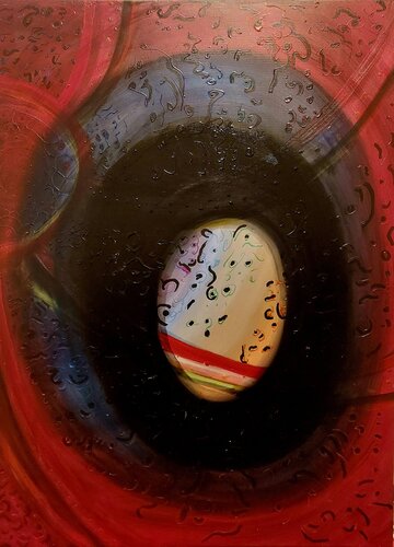 Beyond the Threshold van Dilara Wegner, Schilderij te koop op Singulart