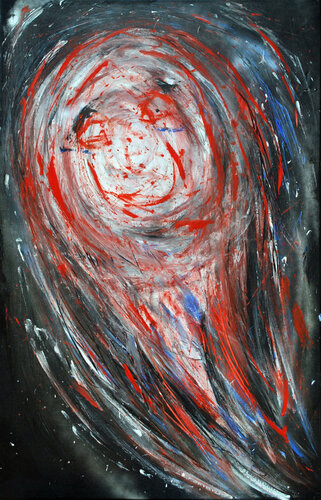 Finding his way through Eternity von Peer The New Dutch Painter, Malerei kaufen auf Singulart