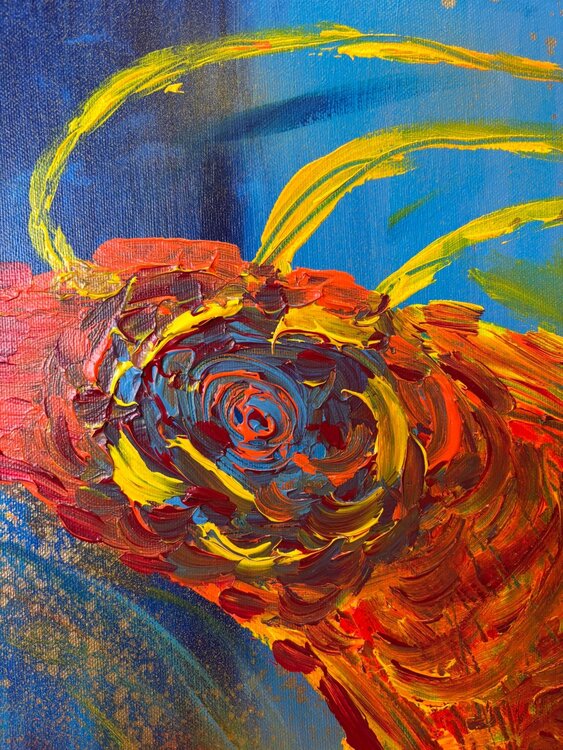 ‘’Shrimp in Distress’’ - A Primordial Struggle for Life and Balance Peer The New Dutch Painter