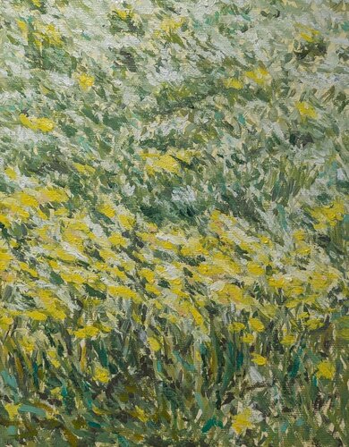 Loud as yellow by Adriano Scarano, Painting for Sale on Singulart