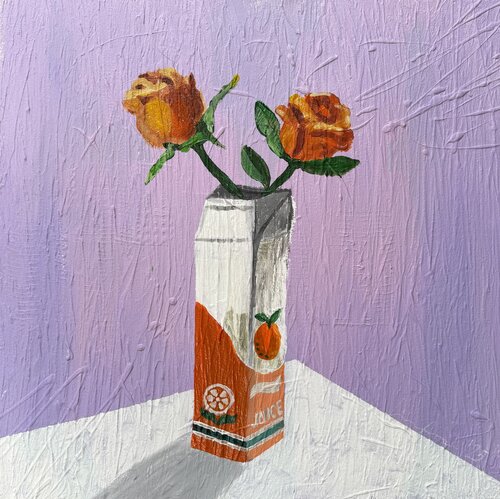 Frühstücksromantik van Lisa Auer, Schilderij te koop op Singulart