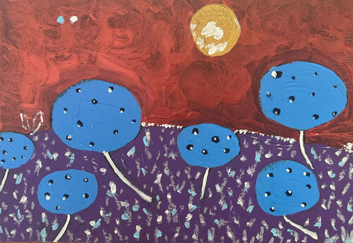 You Are What You See - Spanish Landscape IV de Biljana Lazovic, Pintura a la venta en Singulart