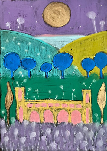 Dream House van Biljana Lazovic, Schilderij te koop op Singulart