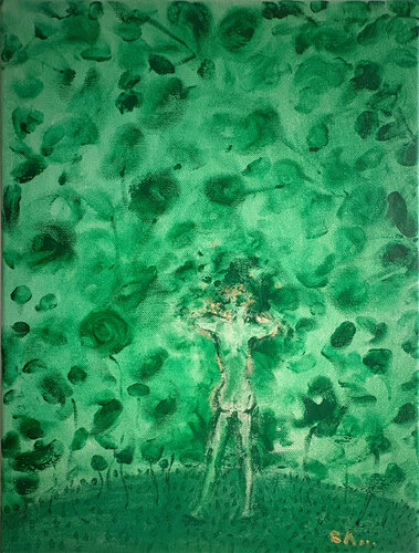 Immersed van Biljana Lazovic, Schilderij te koop op Singulart