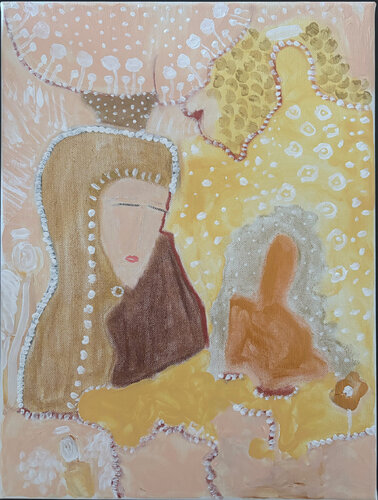 La Mujer de la Luz di Biljana Lazovic, Pittura in vendita su Singulart