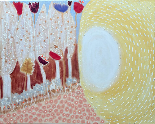 El Jardin de la Luz di Biljana Lazovic, Pittura in vendita su Singulart