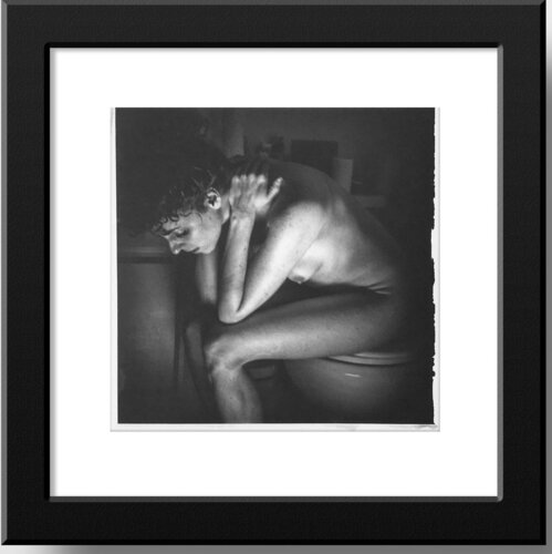 Pondering her Options - Original Platinum/Palladium Print di Mark LaRiviere, Fotografia in vendita su Singulart