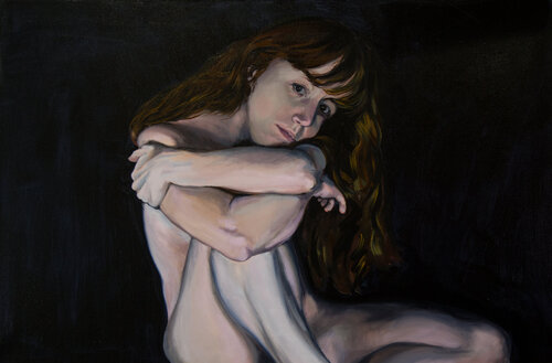 Portrait of Liv Sage di Mark LaRiviere, Pittura in vendita su Singulart