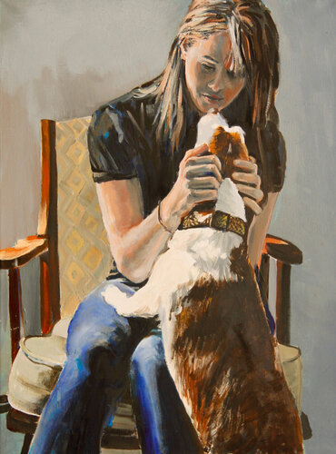 Lane and Bailey di Mark LaRiviere, Pittura in vendita su Singulart