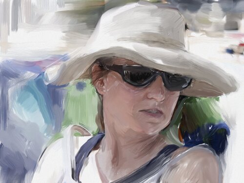 Brim and Shadow di Mark LaRiviere, Digitale in vendita su Singulart