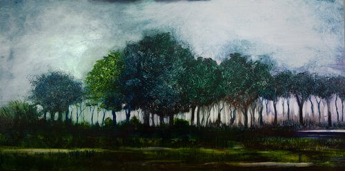 Trees On Horizon di Mark LaRiviere, Digitale in vendita su Singulart