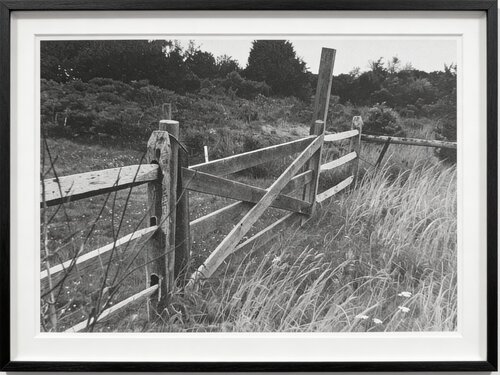 Farm Gate - Original Platinum/Palladium Print von Mark LaRiviere, Fotografie kaufen auf Singulart