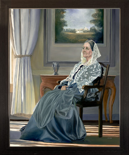 Emma Smith - Elect Lady van Lester Yocum, Schilderij te koop op Singulart