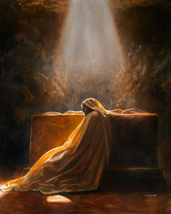 Nicodemus in the Tomb Lester Yocum