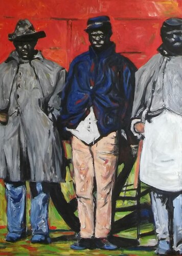 Union soldiers von michael aitken, Malerei kaufen auf Singulart