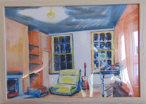 The vacated room van michael aitken, Tekening te koop op Singulart
