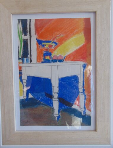Cooking a meal van michael aitken, Tekening te koop op Singulart