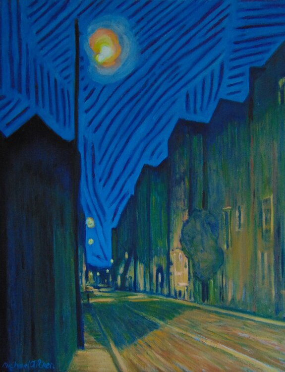 Narrow Street 2 michael aitken