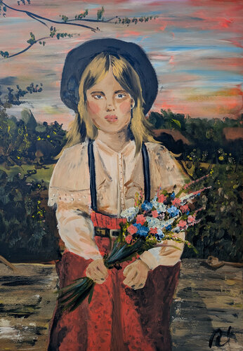 Vintage Melancholy de Brandl Brandl, Pintura a la venta en Singulart