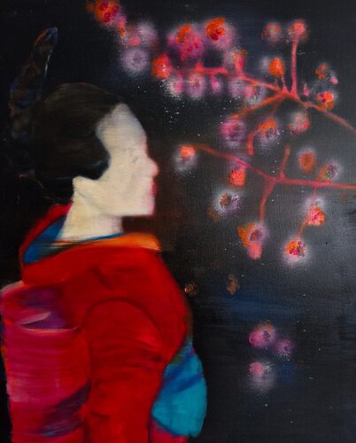 Hanami von Barbara Petzold, Malerei kaufen auf Singulart