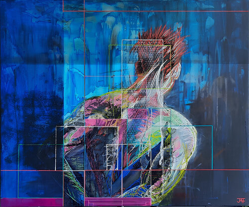 back off ! von Jeff Haagensen, Malerei kaufen auf Singulart