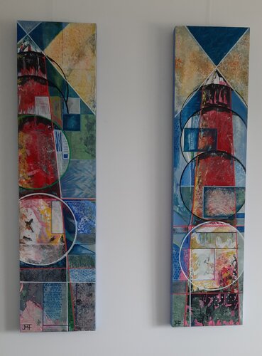 LIGHT HOUSE van Jeff Haagensen, Schilderij te koop op Singulart