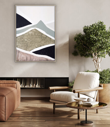 Mountain Ranges 2 Original Painting by Ani Ipradjian van Ani ipradjian, Schilderij te koop op Singulart