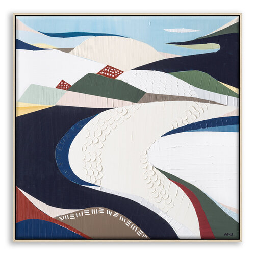 Bondi Beach  Original Abstract Painting by Ani Ipradjian van Ani ipradjian, Schilderij te koop op Singulart