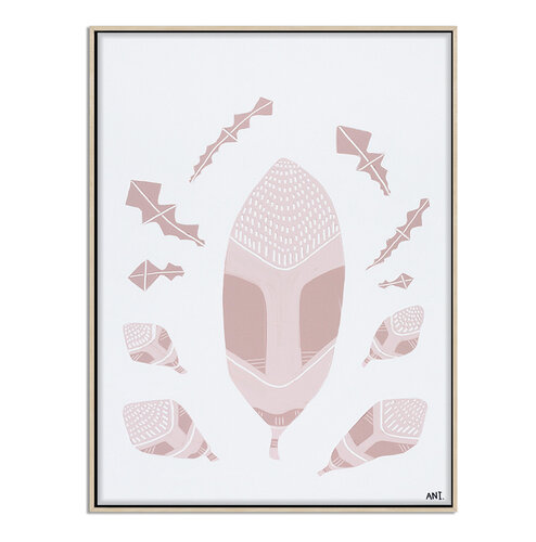 Banksia Blush Origianl Artwork By Ani Ipradjian de Ani ipradjian, Pintura a la venta en Singulart