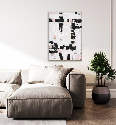 City Lights Painting by Ani Ipradjian von Ani ipradjian, Malerei kaufen auf Singulart