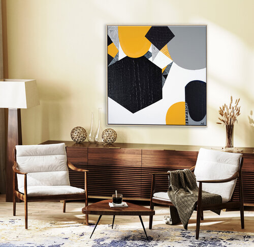 Sunburnt Country 2 Original  Painting by Ani Ipradjian de Ani ipradjian, Pintura a la venta en Singulart