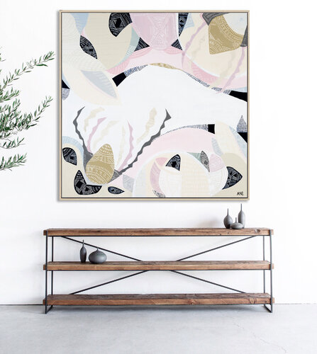 Wildflower Country  Original Painting by Ani Ipradjian von Ani ipradjian, Malerei kaufen auf Singulart