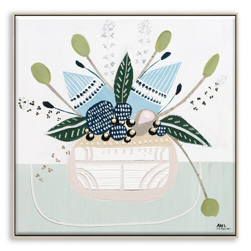 Botanical Banksia 1 by Ani ipradjian, Painting for Sale on Singulart