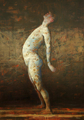 L'Homme debout di Bertrand Bataille, Pittura in vendita su Singulart