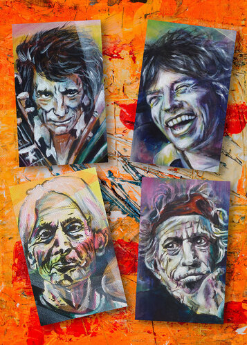 Rolling Stones von Mila Müller, Druck kaufen auf Singulart