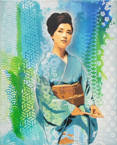 Le kimono d’invisibilité von TIAN, Malerei kaufen auf Singulart