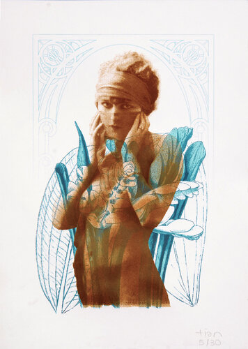 Parisienne (sérigraphies sur papier) by TIAN, Print for Sale on Singulart