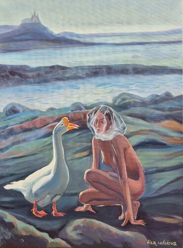 Unequal marriage by Elizaveta Nabokova, Painting for Sale on Singulart