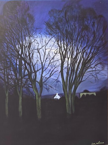 November's twilight di Elizaveta Nabokova, Pittura in vendita su Singulart