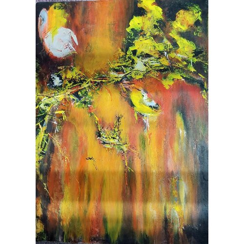 La  cascade van Iwona Szala, Schilderij te koop op Singulart