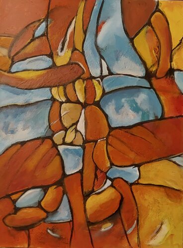 Abstract 13 van Iwona Szala, Schilderij te koop op Singulart