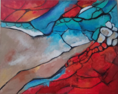 Abstract XL von Iwona Szala, Malerei kaufen auf Singulart