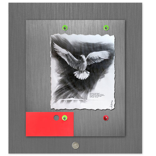 “Eye Spy” – Alert for Opportunity von Ian Anderson, Zeichnungen kaufen auf Singulart