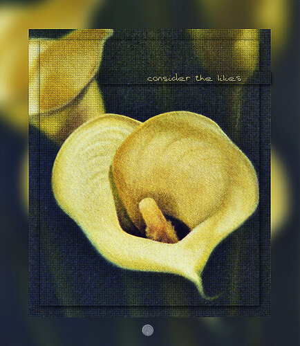 Lily From The Valley 3 - Acrylic Enhanced Giclée Print on Archival Canvas - Limited Edition von Ian Anderson, Druck kaufen auf Singulart