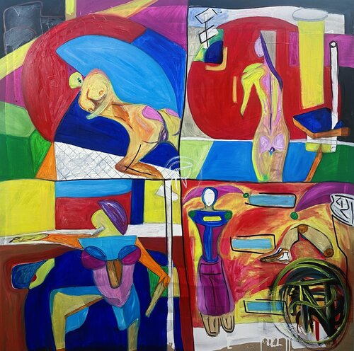 Shards di Denys Chumachenko, Pittura in vendita su Singulart