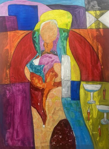 No Looking Back di Denys Chumachenko, Pittura in vendita su Singulart